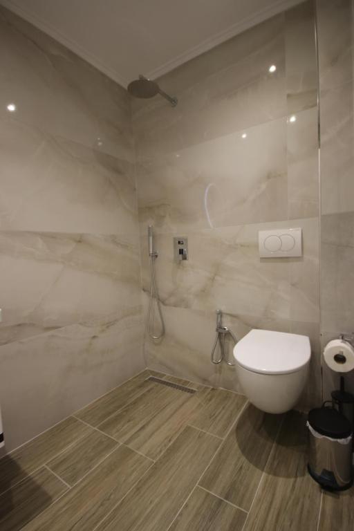 Koupelna v ubytování Klea Rooms