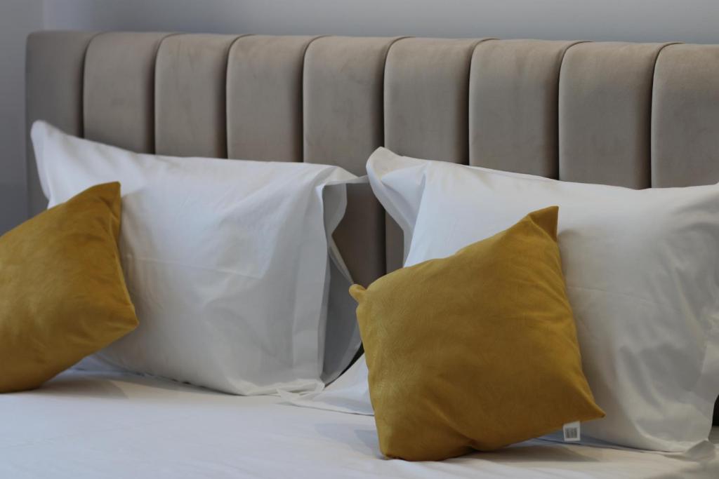Postel nebo postele na pokoji v ubytování Klea Rooms
