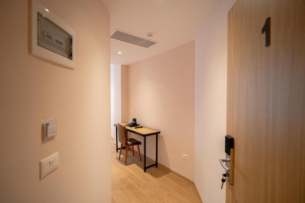 TV a/nebo společenská místnost v ubytování Hotel Boutique Jera