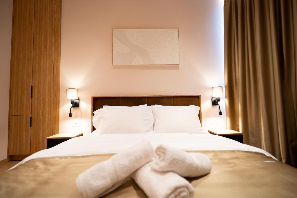 Postel nebo postele na pokoji v ubytování Hotel Boutique Jera