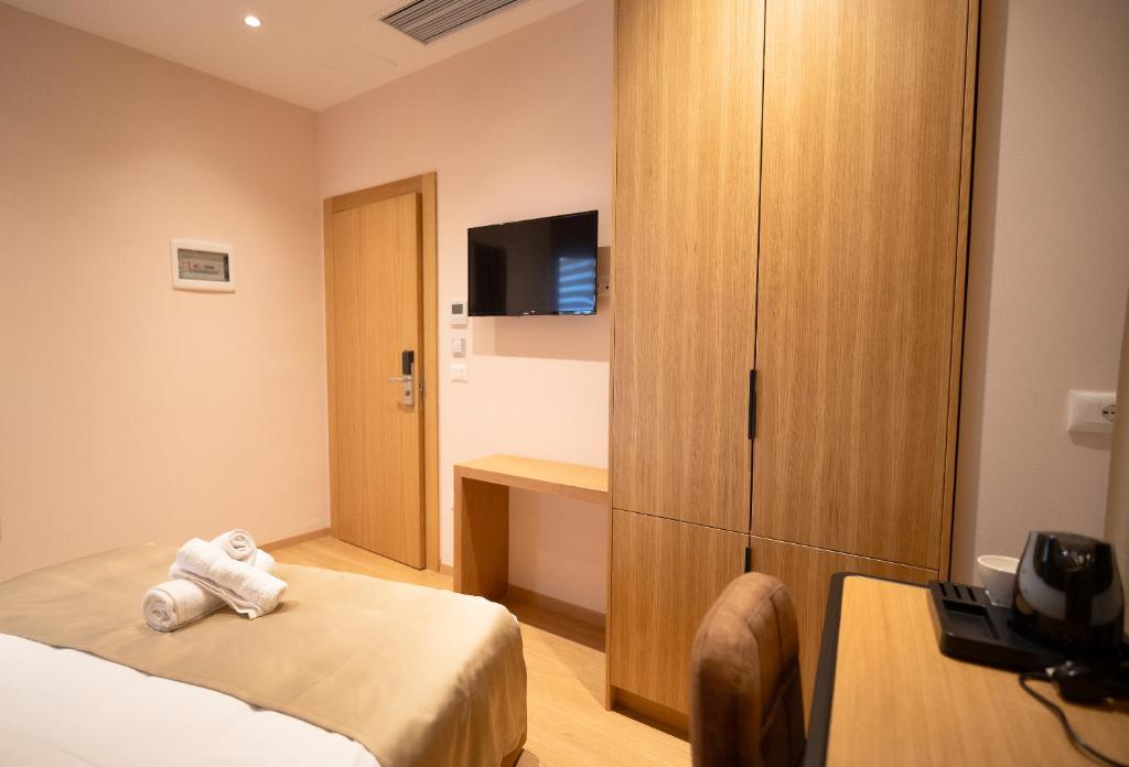 Postel nebo postele na pokoji v ubytování Hotel Boutique Jera