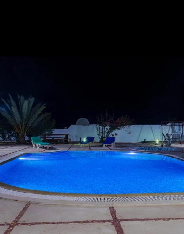 Bazén v ubytování Résidence Ulysse Djerba nebo v jeho okolí