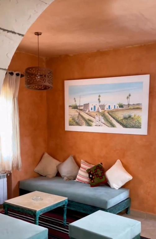 Postel nebo postele na pokoji v ubytování Résidence Ulysse Djerba