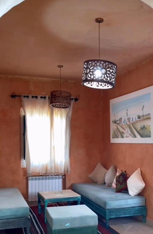 Postel nebo postele na pokoji v ubytování Résidence Ulysse Djerba
