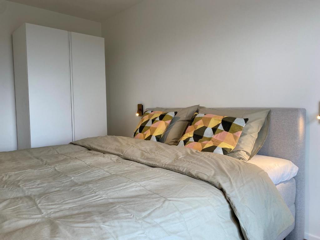 Postel nebo postele na pokoji v ubytování Penthouse Solaris