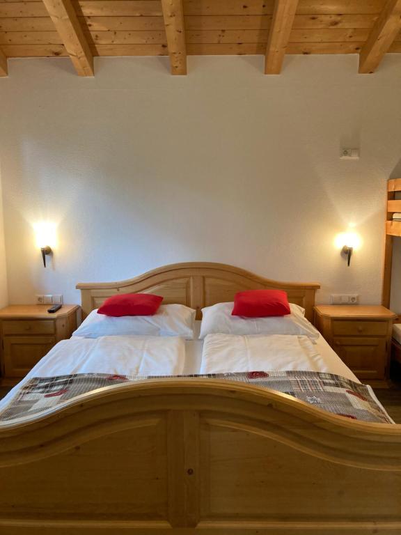 Postel nebo postele na pokoji v ubytování Ferienwohnung
