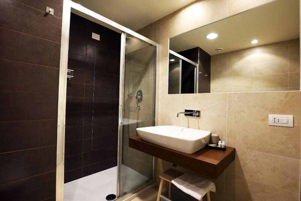 Koupelna v ubytování Verdello Home