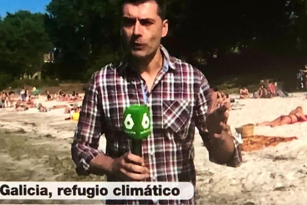 Hosté ubytování Refugio climático en Finisterre frente a la playa con vistas al mar!!