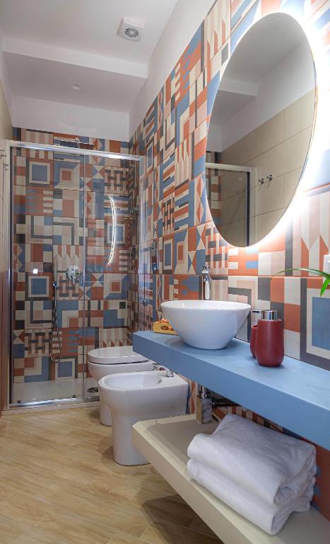 Koupelna v ubytování Maison Matie B&B Ercolano