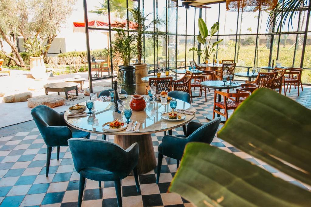 Restaurace v ubytování Hotel & Spa La Ferme El Dar