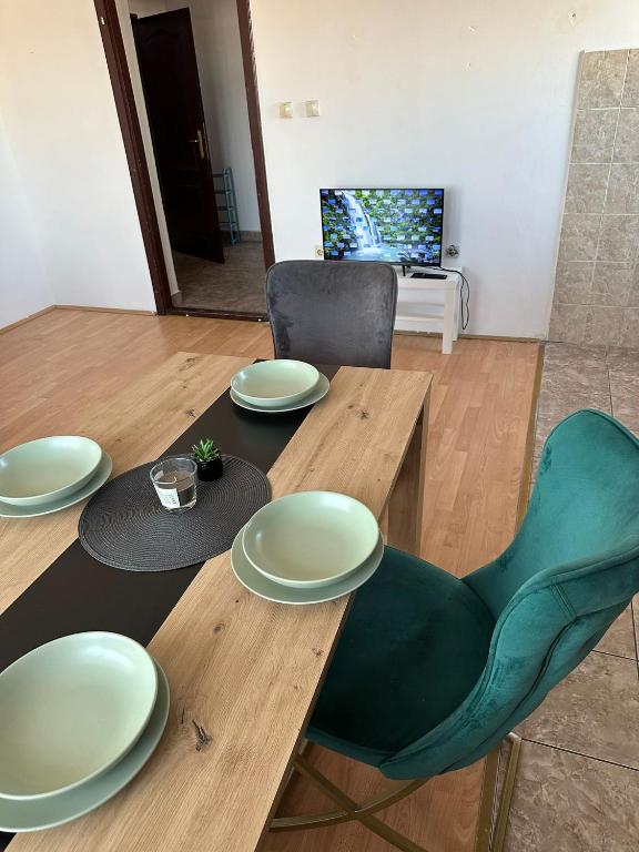 TV a/nebo společenská místnost v ubytování Apartman Fenix 2
