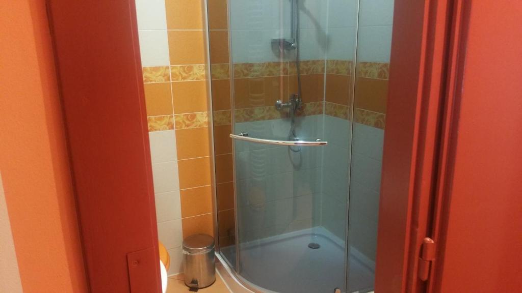 Koupelna v ubytování hotel KORUNA