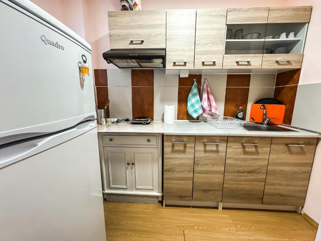 Kuchyň nebo kuchyňský kout v ubytování Jasmine Seaside House