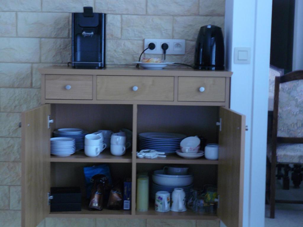 Kuchyň nebo kuchyňský kout v ubytování Villa De Keyser
