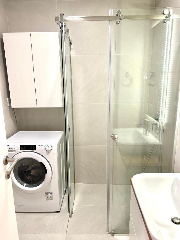Koupelna v ubytování Bulevard Luxury Suites