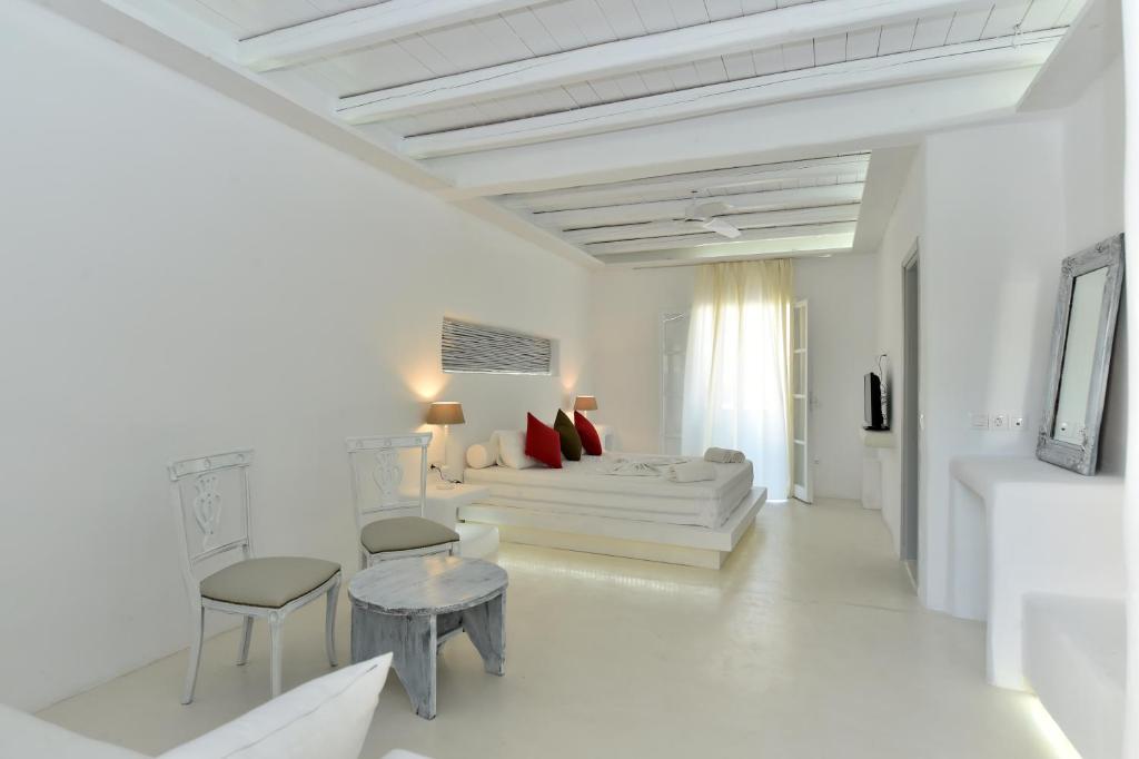 Posezení v ubytování Zefi Hotel & Suites
