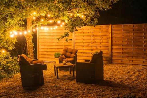 Posezení v ubytování Maison des Vignes