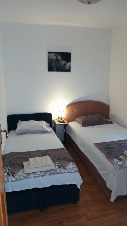 Postel nebo postele na pokoji v ubytování Macy25