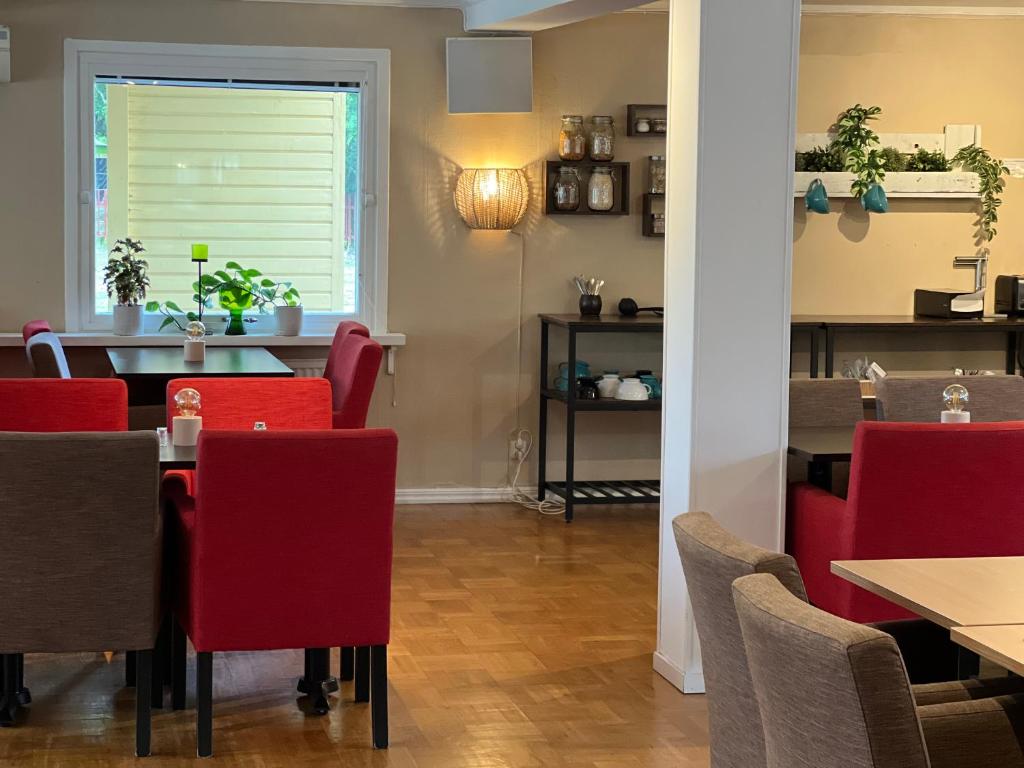 Posezení v ubytování Böda Hotell