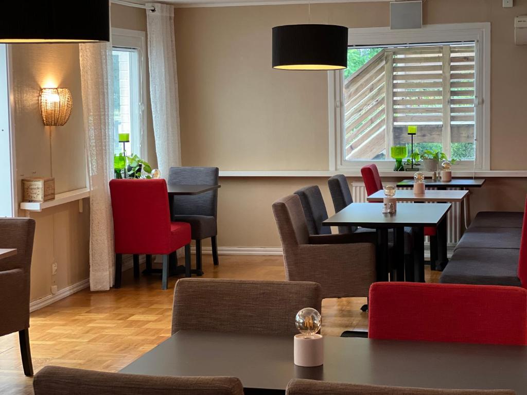 Posezení v ubytování Böda Hotell