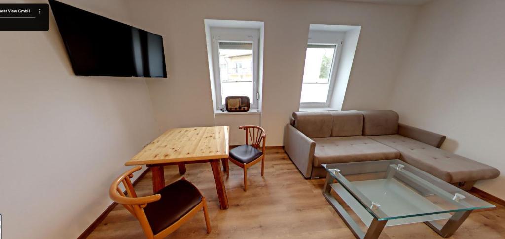 Televiisor ja/või meelelahutuskeskus majutusasutuses Rust's Country Lodge