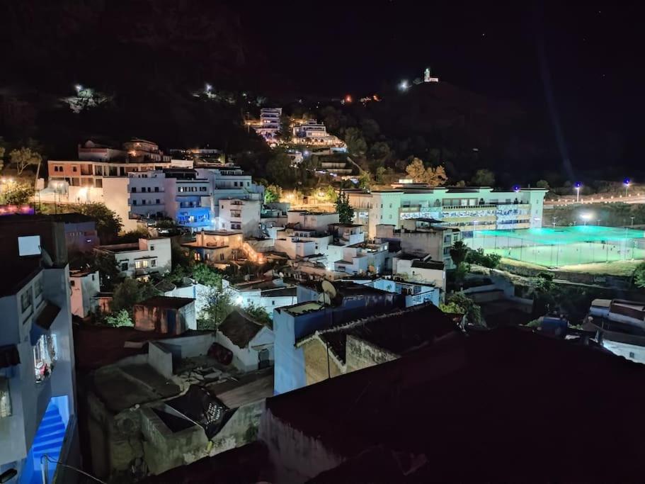 Linna Chefchaouen üldine vaade või majutusasutusest El Sama' family house Rooftop 80m2 pildistatud vaade