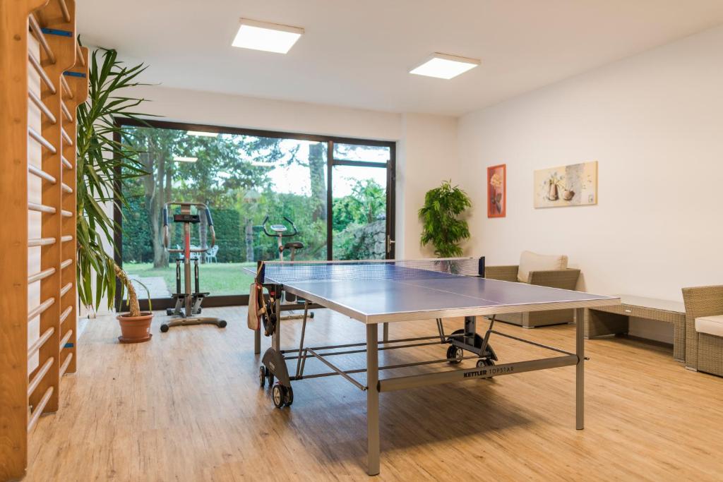 Stolní tenis v ubytování Hotel Weger nebo okolí