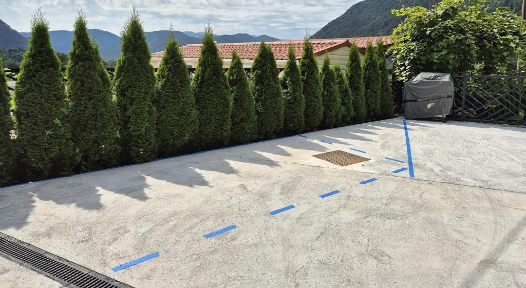 Nespecifikovaný výhled na hory nebo výhled na hory při pohledu z apartmánu