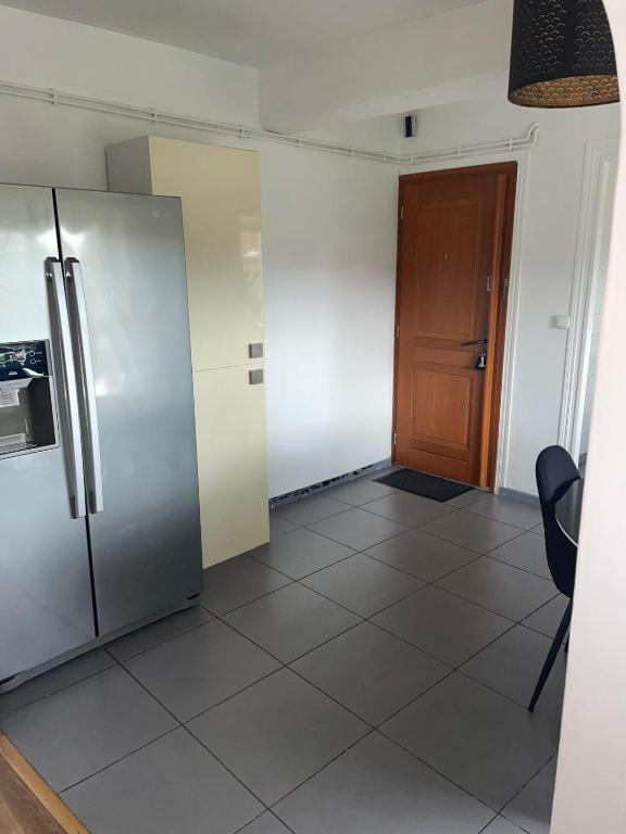 Kuchyň nebo kuchyňský kout v ubytování Residence MH Lyon