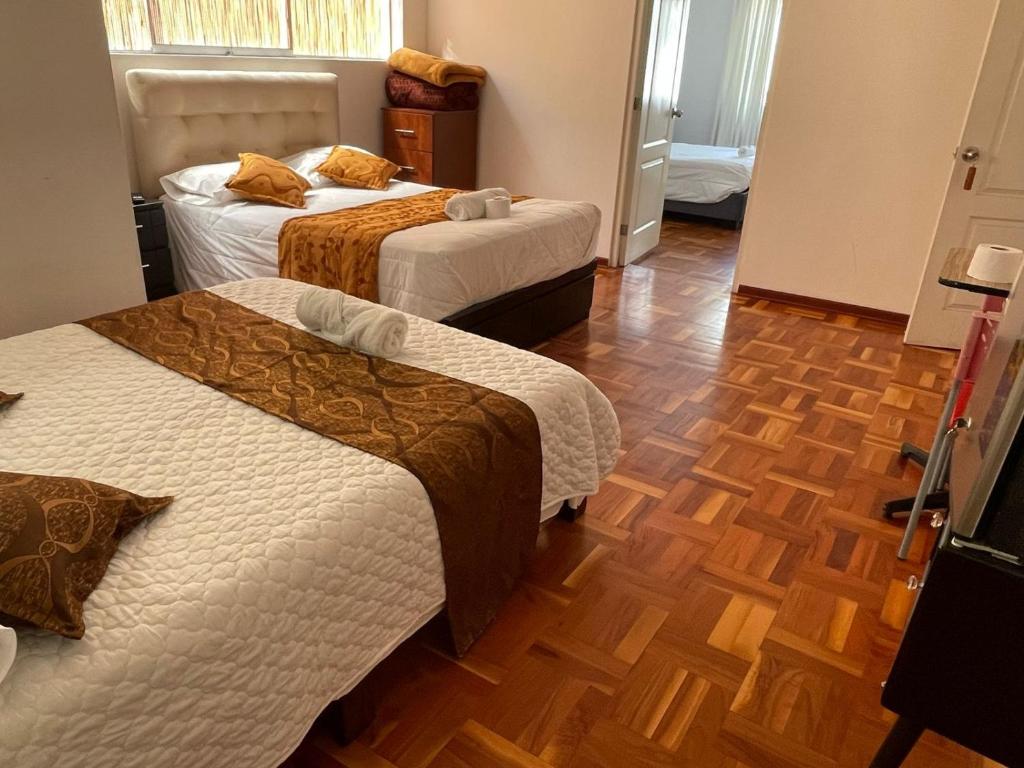 Katil atau katil-katil dalam bilik di Lima HOUSE MILANI