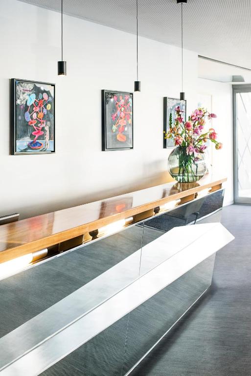 Istumisnurk majutusasutuses Augarten Art Hotel, a Member of Design Hotels
