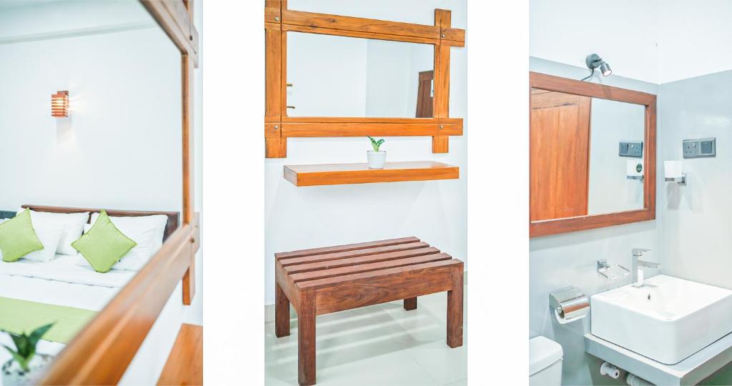 Postel nebo postele na pokoji v ubytování 90 Degrees Ella