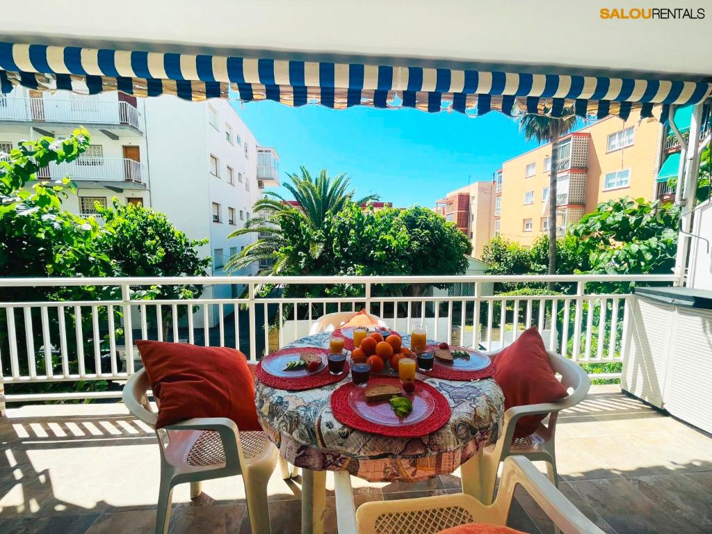 Balkón nebo terasa v ubytování Elegance Plaza - Salou Suites