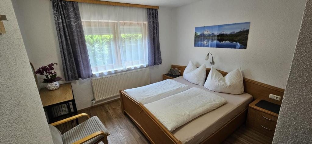 Posteľ alebo postele v izbe v ubytovaní Appartement Mair