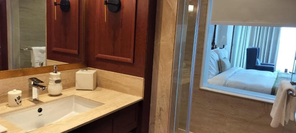Postel nebo postele na pokoji v ubytování Hotel Greenberry Narkanda