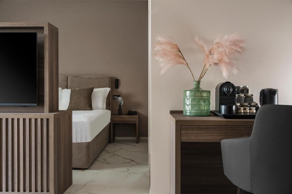 Posezení v ubytování Bolina Suite & Spa