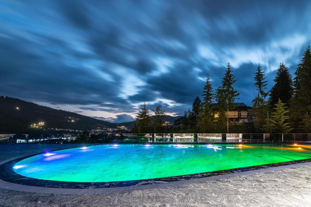 Bazén v ubytování Hotel Podgorie Spa nebo v jeho okolí
