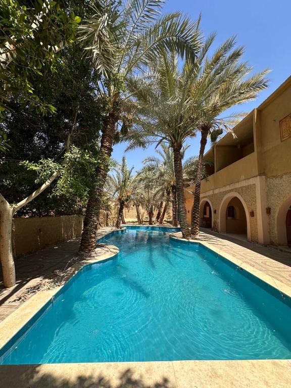Bazén v ubytování Nour El Waha Hotel nebo v jeho okolí