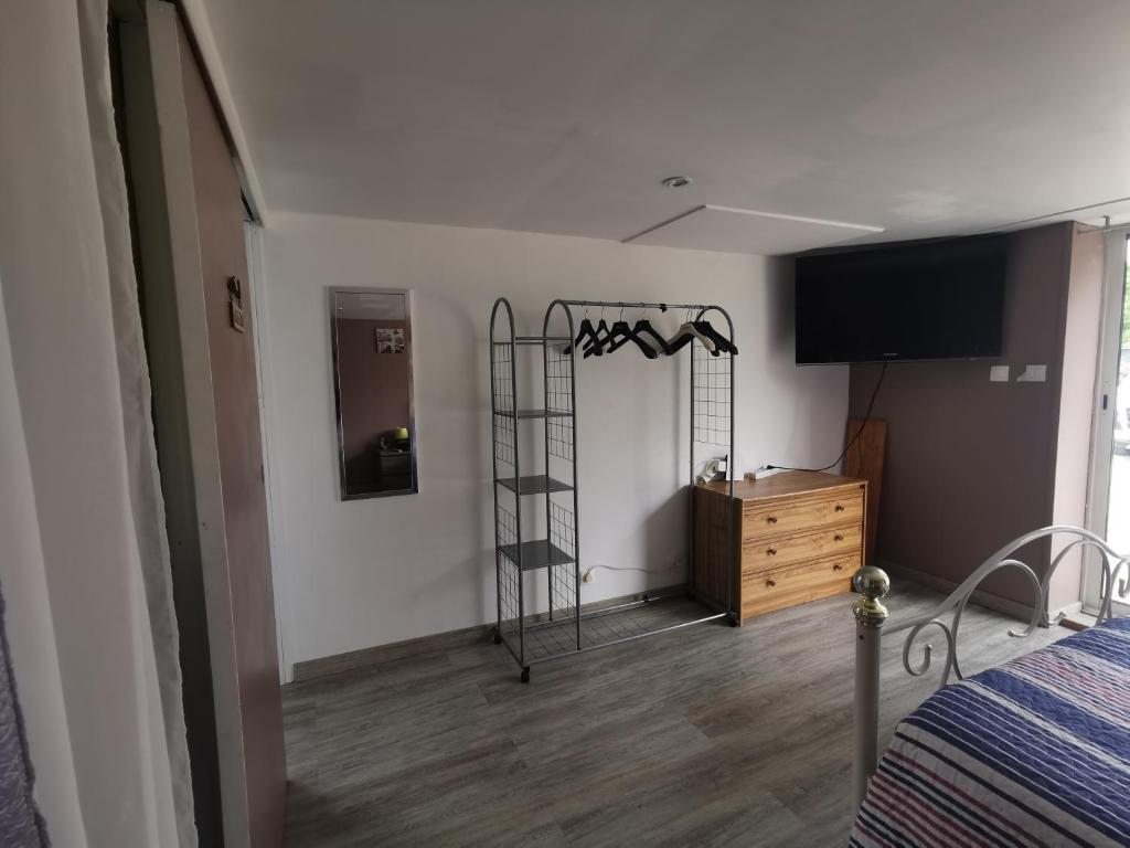 Posteľ alebo postele v izbe v ubytovaní maison