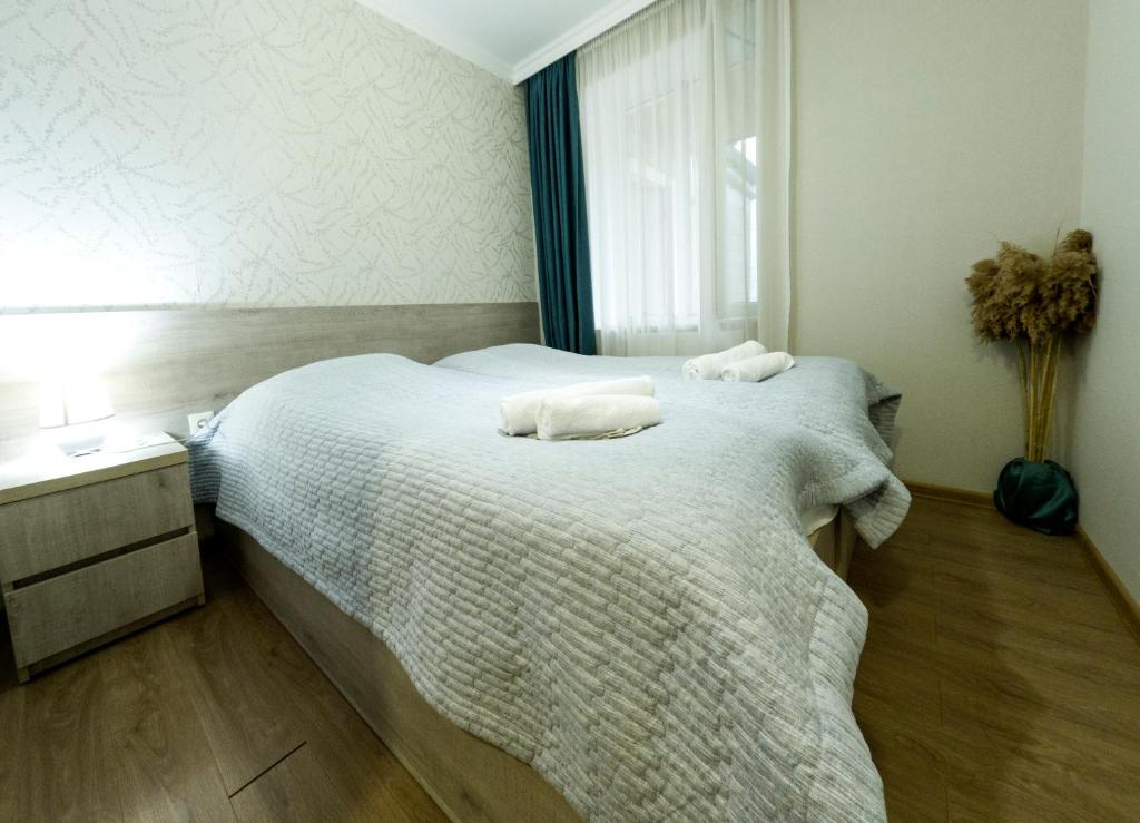 Postel nebo postele na pokoji v ubytování House 54