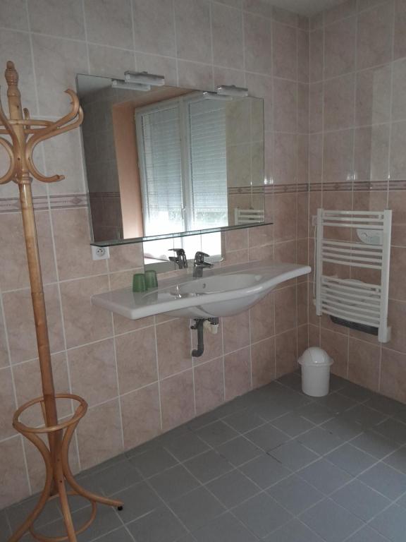 Koupelna v ubytování L'instant Beaun'heur