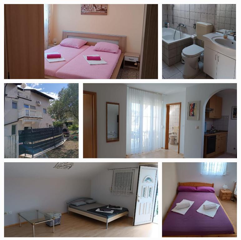 Ένα μπάνιο στο Ivano Apartments