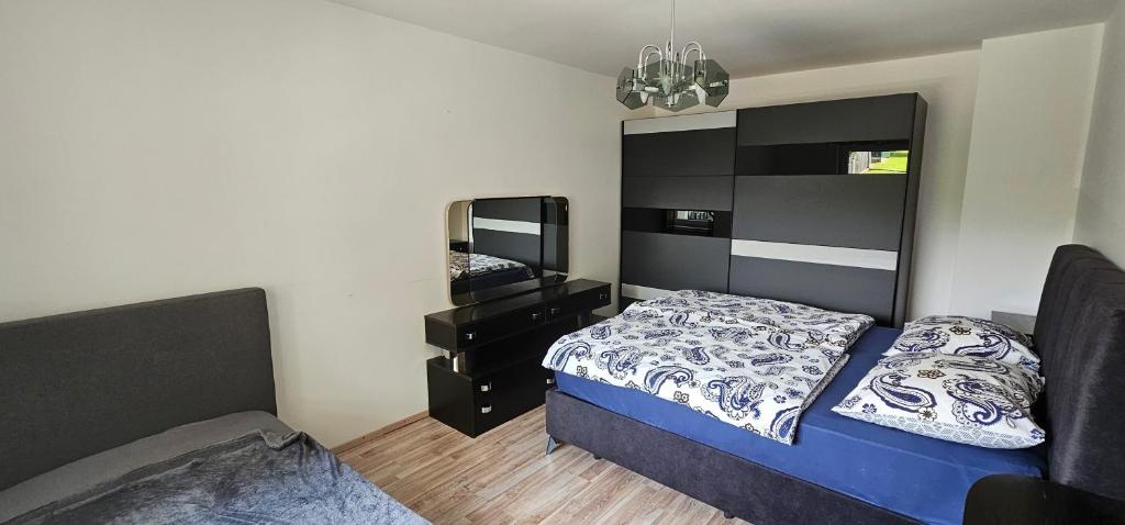 Postel nebo postele na pokoji v ubytování Apartment Milan