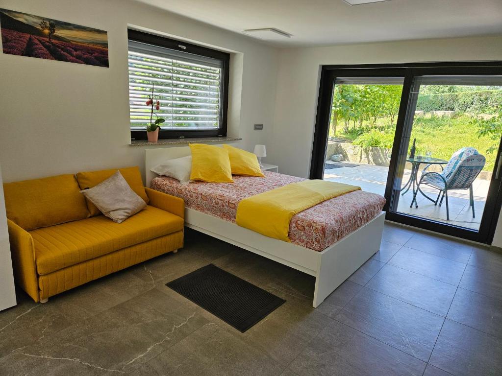 Posezení v ubytování Apartmaji Rdeča Kapica