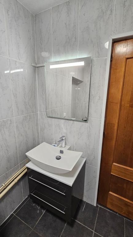 Koupelna v ubytování Casa Elisabeth