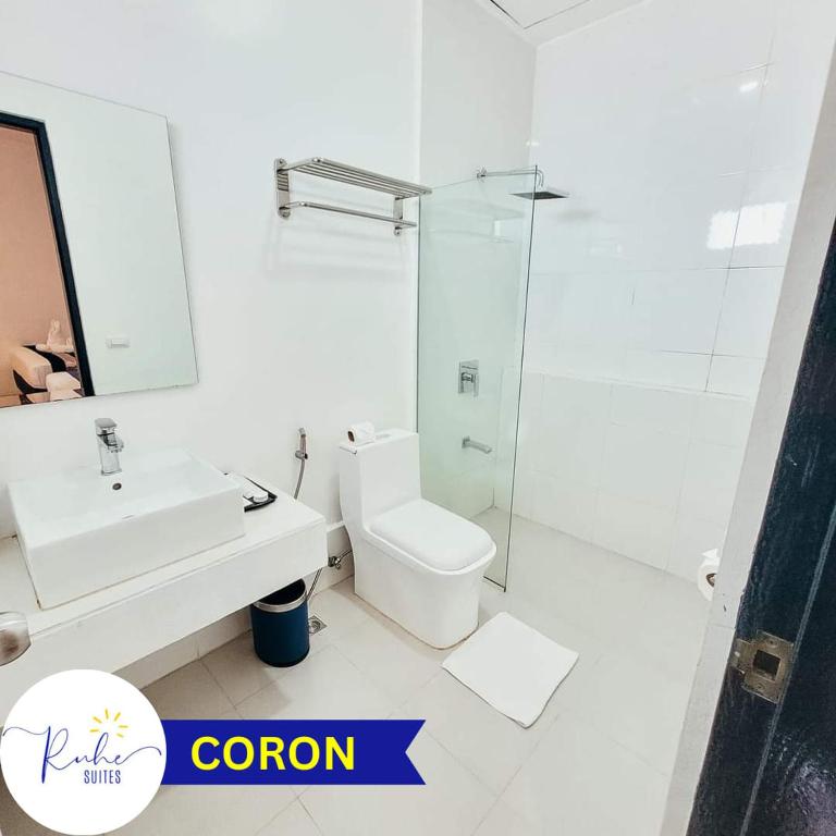 Koupelna v ubytování Ruhe Suites Coron