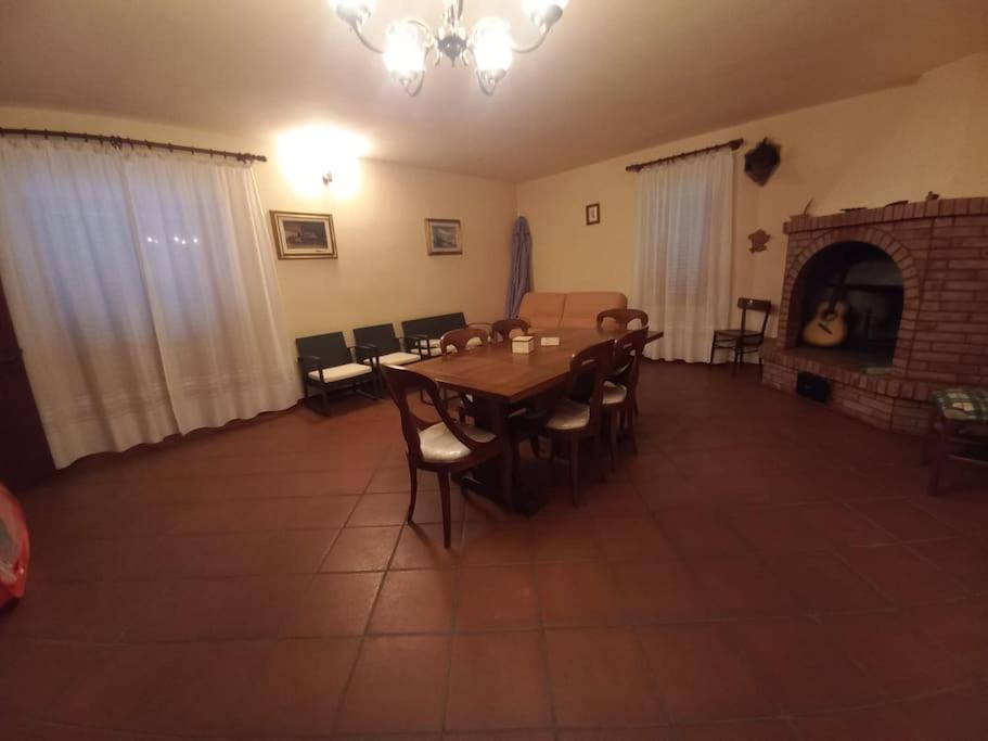 Posezení v ubytování Podere Campanella
