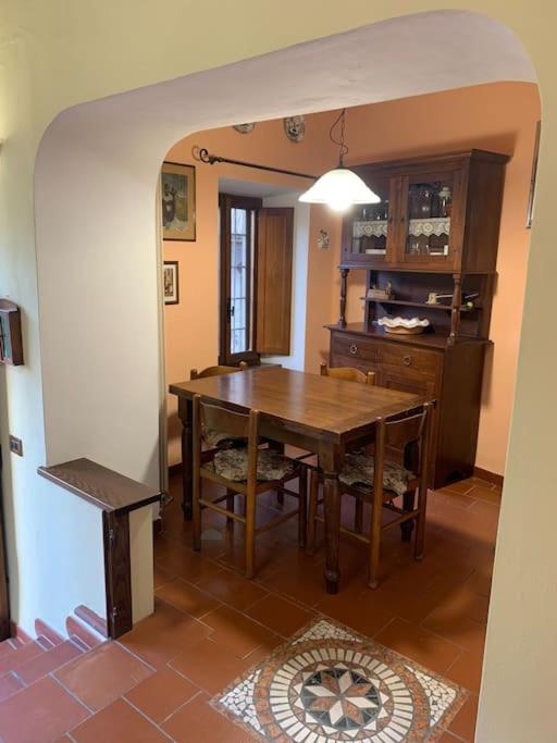 Kuchyň nebo kuchyňský kout v ubytování Palazzetto in centro