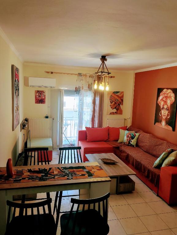 Χώρος καθιστικού στο DK home