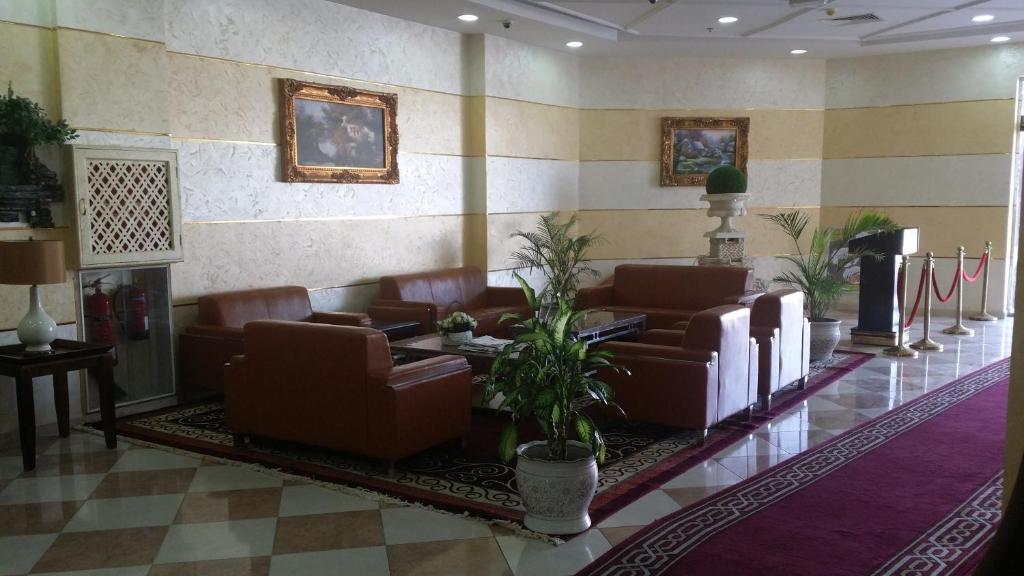 Posezení v ubytování Aryana Hotel
